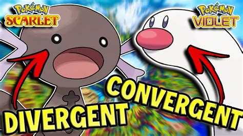 Divergent Evolution Pokemon