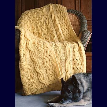 Crochet Cable Afghan Patterns | Free Crochet Patterns