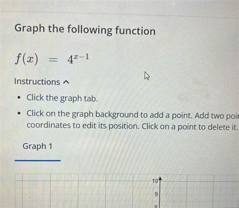 [answered] Graph The Following Function F X 42 1 4 Instructions Click