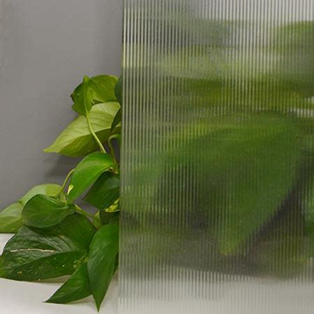 Saint Gobain Glass Narrow Reed 18 In Clear Import Texture Vegla Im