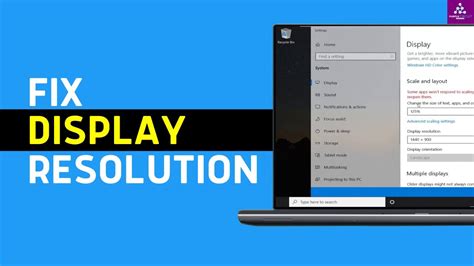 How To Fix Screen Resolution Problem Windows Youtube