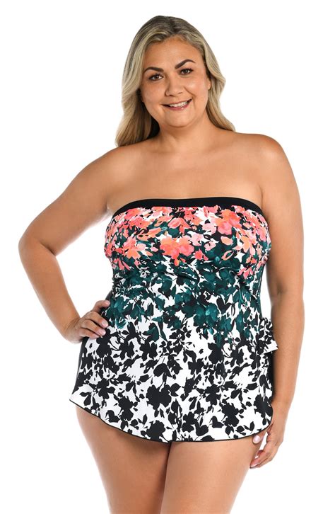 Plus Size Sarong One Piece Swimsuits Maxine Swimwear Maxine Of