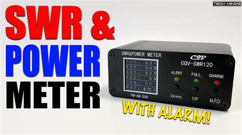 Digital Power SWR Meter With ALARM Feature CQV SWR120 YouTube