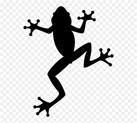 Download Australian Green Tree Frog Clip Art - Silhouette Tree Frog ...