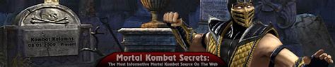 Mortal Kombat Secrets