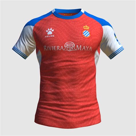 RCD Espanyol X Kelme Away Concept 24 25 FIFA 23 Kit Creator Showcase