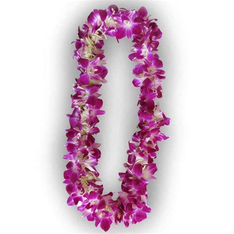 Hawaiian Purple Bombay Orchid Lei In San Diego Ca House Of Stemms