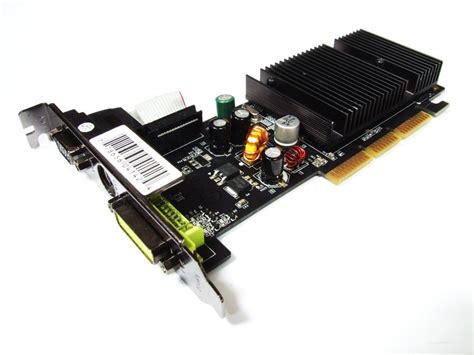 Xfx Nvidia Geforce Gf 6200 256mb Ddr2 Tv Dvi Vga Agp Graphics Card Pv