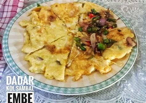 Resep Dadar Kol Sambal Embe Oleh Farida Sulthan Ig Malika