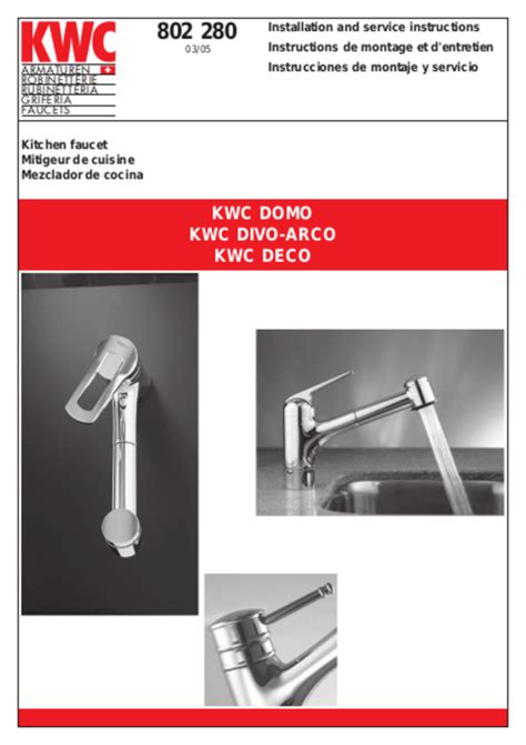 Kwc Kitchen Faucet Manual Home Alqu