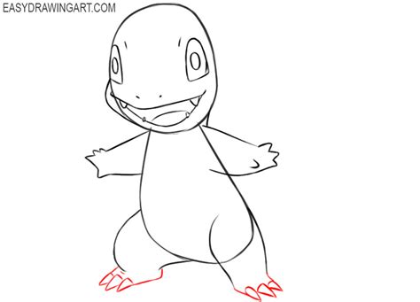 Baby Charmander Drawing