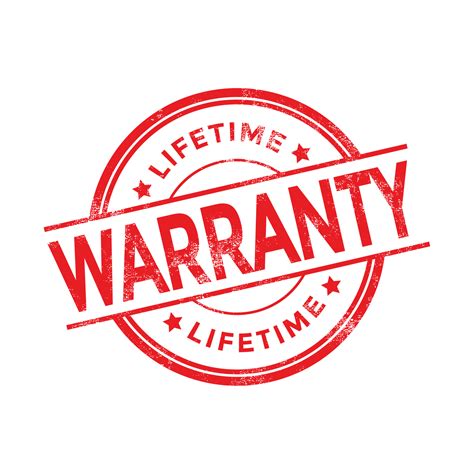 Lifetime Warranty Rubber Stamp 4083401 Vector Art At Vecteezy