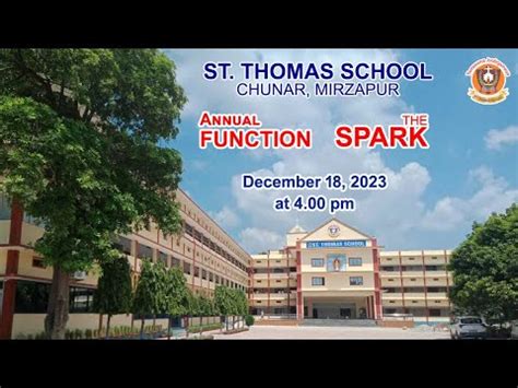 THE SPARK ANNUAL FUNCTION 2023 ST THOMAS SCHOOL CHUNAR AT 4 00