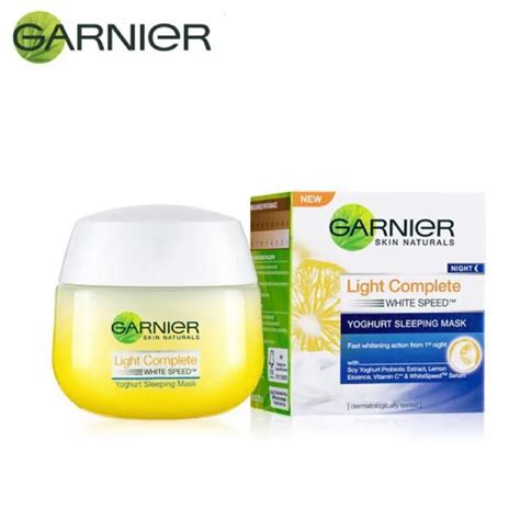 Garnier Light Complete Yoghurt Sleeping Mask Night Cream Ml