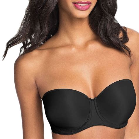 Soutien gorge Smoothing Fantasie moulé sans bretelle noir