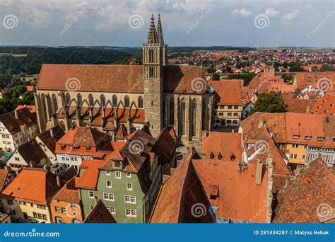 St James S Church In Rothenburg Ob Der Tauber Bavaria State Germa