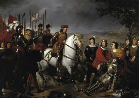 Gonzalo Fernández de Córdoba finds the corpse of Louis d'Armagnac at