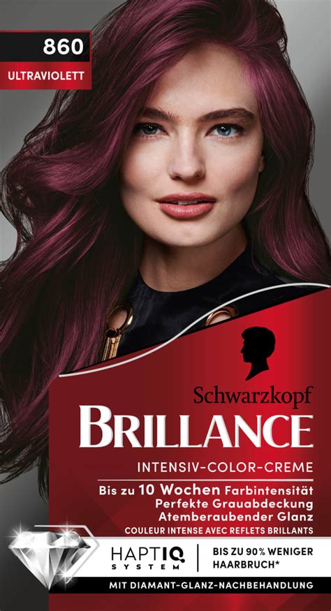 Schwarzkopf Brillance Haarfarbe 860 Ultraviolett 1 St Dauerhaft