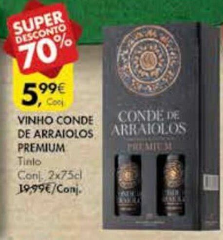 Promo O Vinho Conde De Arraiolos Premium X Cl Em Pingo Doce