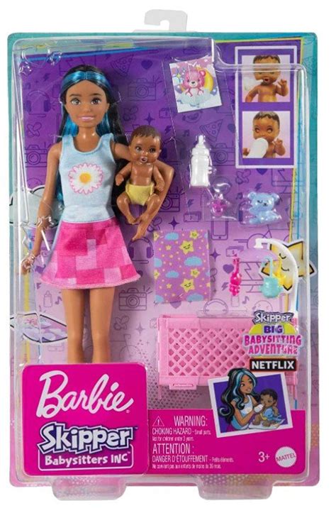 Barbie Opiekunka Zestaw Lalki Barbie Sklep Empik