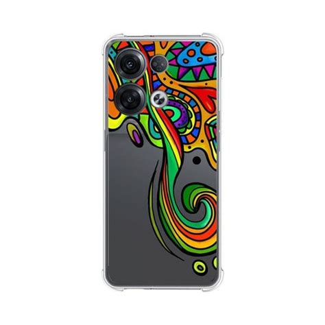 Funda Silicona Antigolpes Para Oppo Reno 8 Pro 5g Diseño Colores