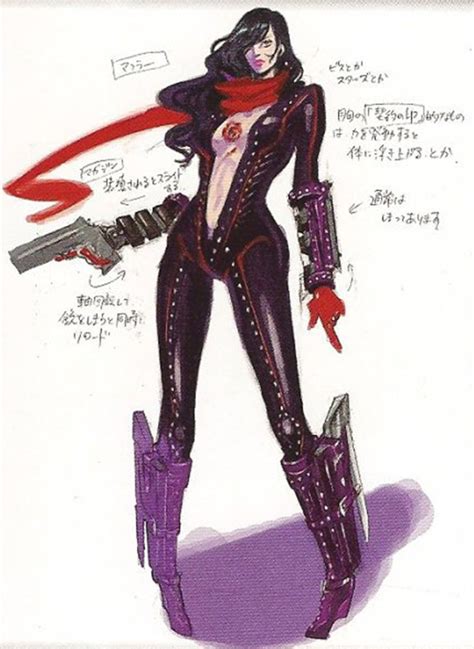 Concept Art Bayonetta Character Design Bayonetta Concept Art Character Design Inspiration