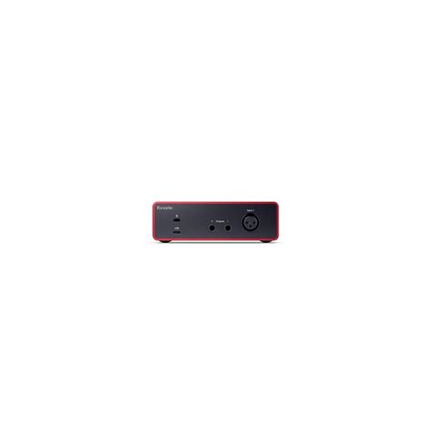 Focusrite Scarlett Solo Th Gen Disalvatoremusicstore It