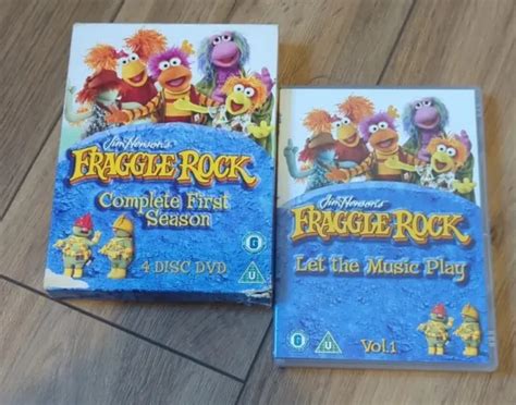 JIM HENSON FRAGGLE Rock Complete First Season DVD Let The Music