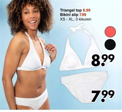 Triangel Top Of Bikini Slip Aanbieding Bij Wibra 1Folders Nl