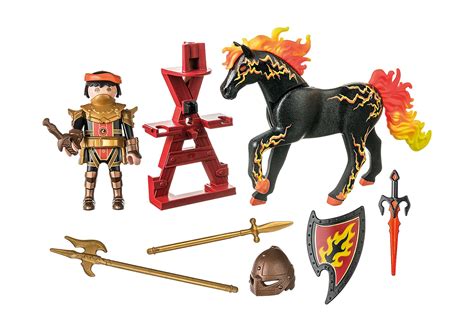 PLAYMOBIL 71213 BURNHAM RAIDERS CABALLERO DE FUEGO 9 99