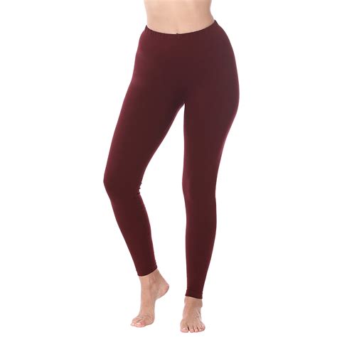 Zenana Premium Cotton Full Ankle Length Womens Basic Leggings