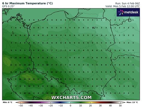 Poniedziałek z bardzo silnym wiatrem Miejscami możliwe burze