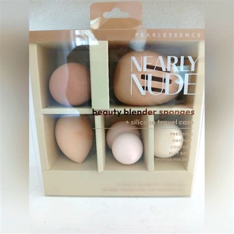 Pearlessence Makeup Nearly Nude Beauty Blender Sponges Travel Case Poshmark