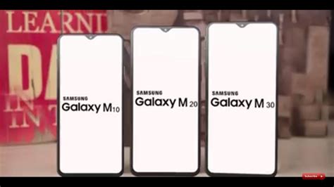 Samsung Galaxy M Series India Launch Date Price Features Youtube