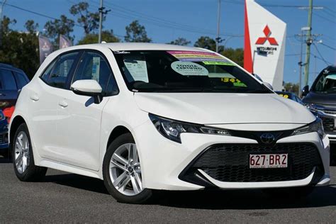 SOLD 2021 Toyota Corolla Ascent Sport in White | Used Hatch | Hillcrest QLD