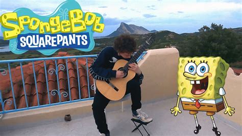 Spongebob Squarepants Ending Theme Guitar Youtube