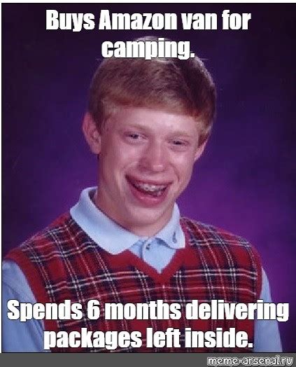 Meme Buys Amazon Van For Camping Spends 6 Months Delivering Packages