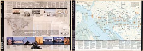 Large scale detailed tourist map of the Washington the Nation's Capital ...