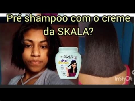 Pré shampoo o creme da SKALA Como funciona o pré Poo YouTube