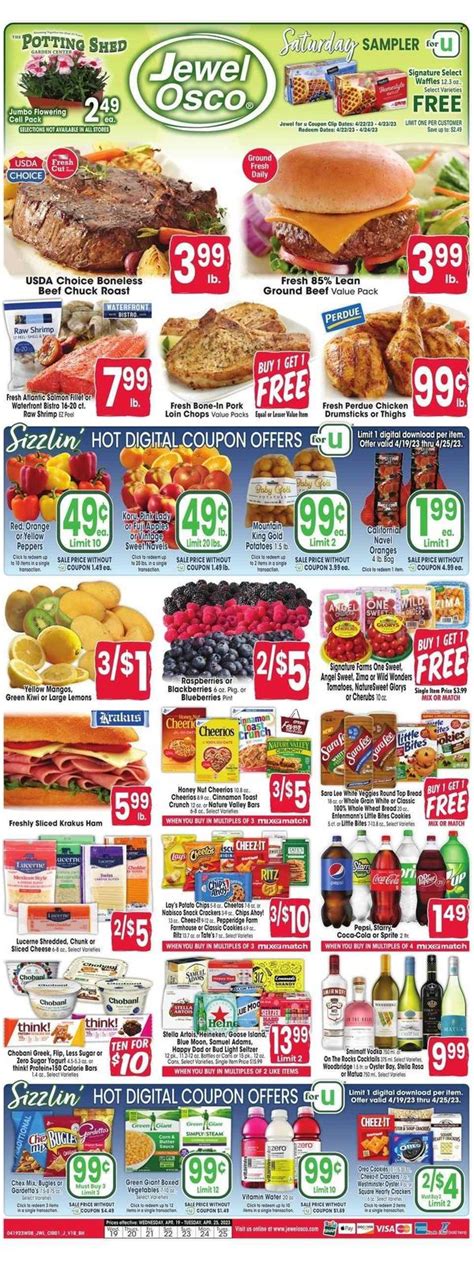 Jewel Osco (IL) Weekly Ad Flyer Specials April 19 to April 25, 2023