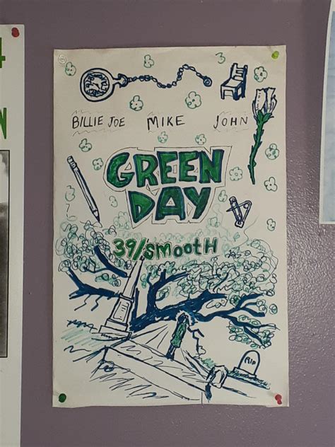 I Drew A Poster For My Favorite Green Day Album Rgreenday