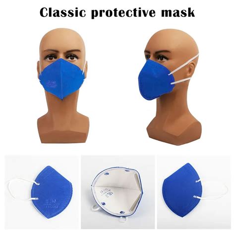 2020 N95 Activated Carbon Filter Face Mask Breathing Protective Mouth