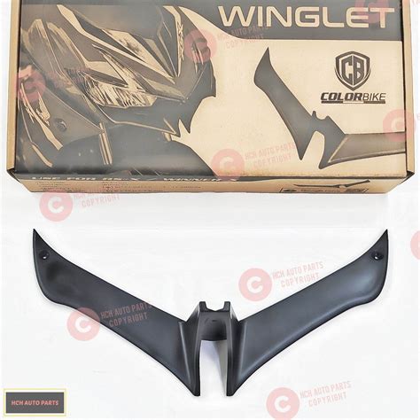 Winglet Cover Kelawar Honda Rsx Rsx 150 Winner X Carbon And Matt