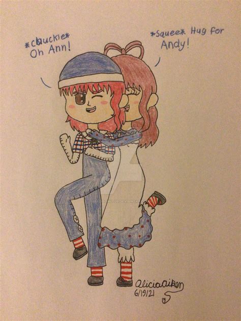 Raggedy Hug For Raggedy Andy By Madisonle09 On Deviantart