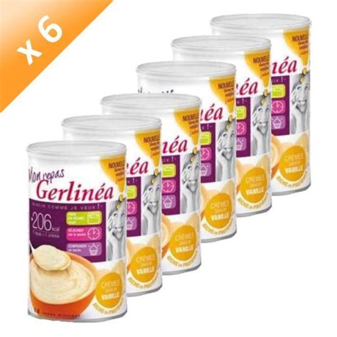 GERLINEA Crème Repas Vanille x6 Cdiscount Au quotidien