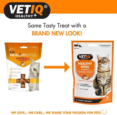 Healthy Bites Hairball Relief For Cats Vetiq Healthy