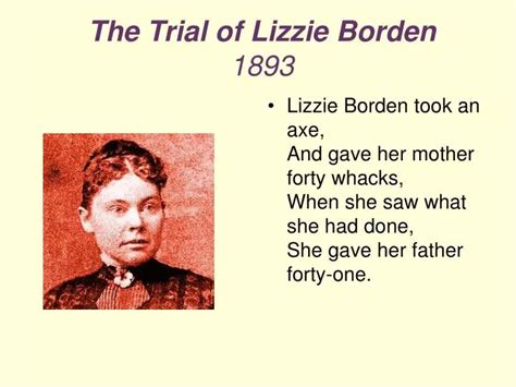 PPT - The Trial of Lizzie Borden 1893 PowerPoint Presentation, free download - ID:5457313