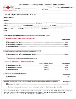 Preenchível Disponível FICHA DE INSCRIO DE MEMBRO BENEFICIRIO CVP Fax