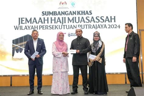 JWP Peruntuk Lebih RM1 1 Juta Sumbangan Kepada Bakal Jemaah Haji