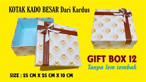 Kotak Kado Besar Dari Kardus GIFT BOX 12 Kerajinan Tangan Dari